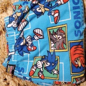 Sonic the Hedgehog fleece pants